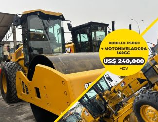 Rodillo Liso Caterpillar CS11GC